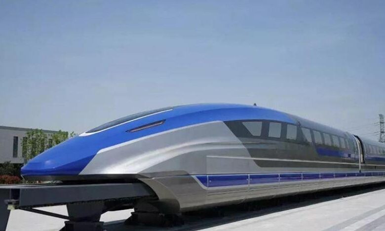 القطار المغناطيسي في الصين