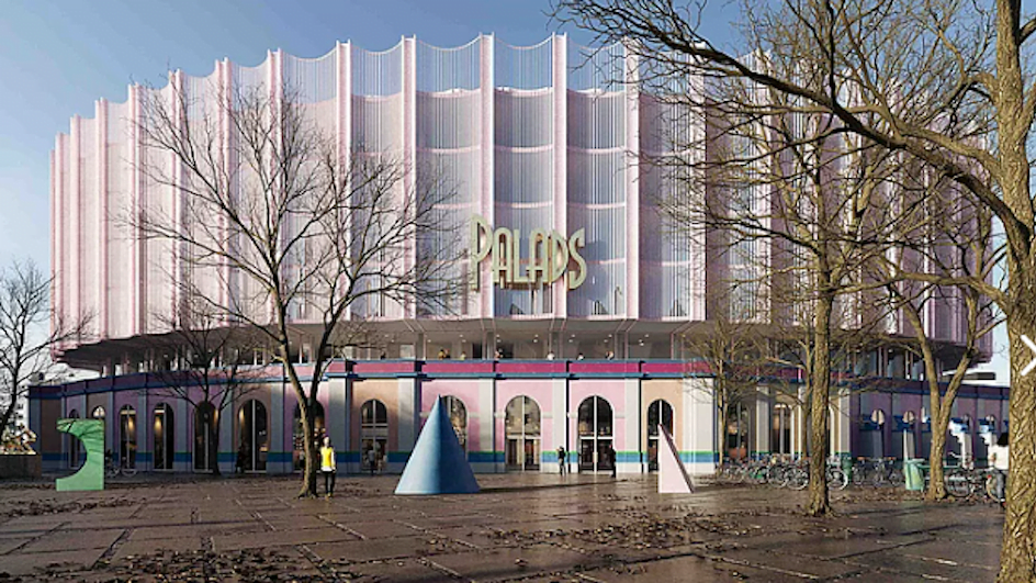 سيتم تجديد مبنى سينما Palads. حيث سيتم تنفيذ المشروع بالفعل هذه المرة. وقد تم تقديم ثلاث مقترحات للقيام بالتجديد إحداها تتضمن هدم المبنى