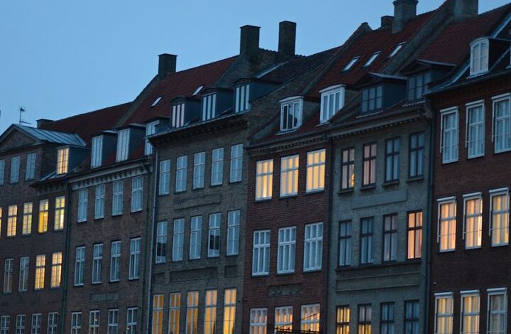 انخفاض أسعار الشقق في كوبنهاجن بشكل خاص وفي الدنمارك بشكل عام نتيجة ركود سوق الإسكان بعد التضخم الأخير الذي خيم على السكان. 