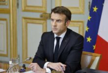 صرح الرئيس الفرنسي أن حدة أعمال العنف قد تراجعت